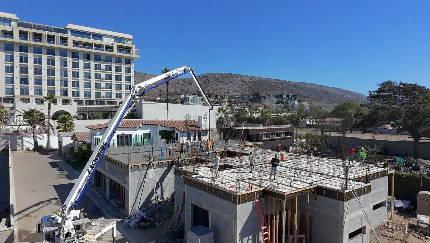 Obra de Concretos del Pacífico